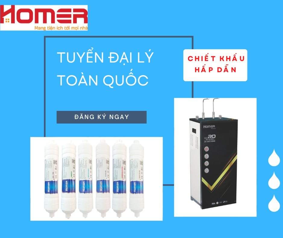 MÁY LỌC NƯỚC RO 9 CẤP LÕI HYDROGEN ĐỂ GẦM BẾP